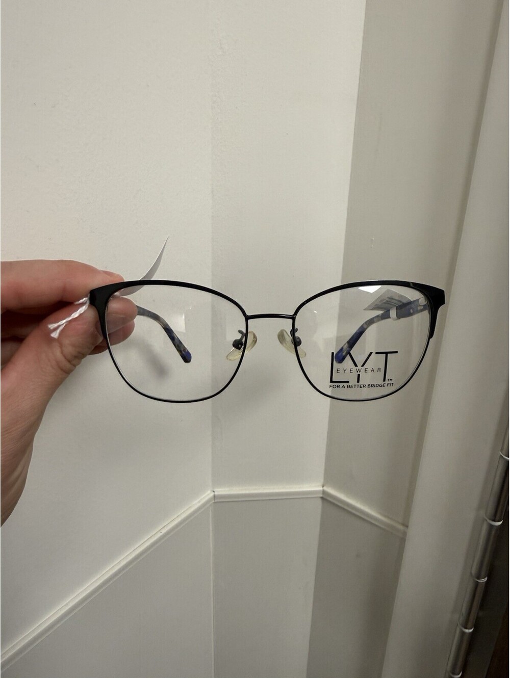 LYT Eyeglasses Black Full Rim Cat Eye 53-17-140